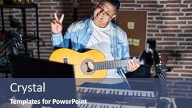  Presentation with music classic - 