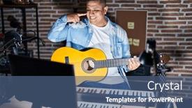  Presentation with music classic - 