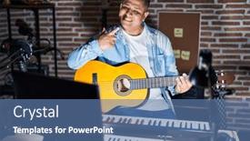  Presentation with music classic - 