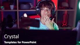  Presentation with video games playing - 