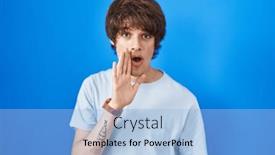  Presentation with talk - 