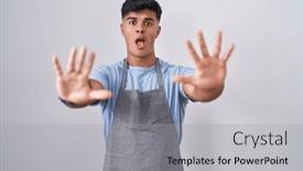  Presentation with apron - 