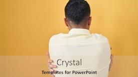  Presentation with self love - Presentation theme consisting of hispanic-young-man-wearing-business background and a lemonade colored foreground