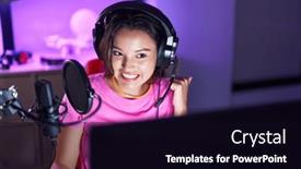  Presentation with video games playing - 