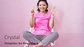  Presentation with confident young hispanic woman - 