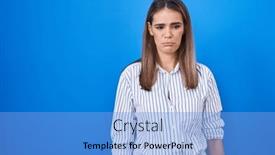  Presentation with woman crying - 