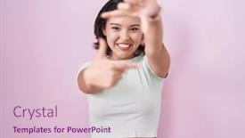  Presentation with frame pink - 