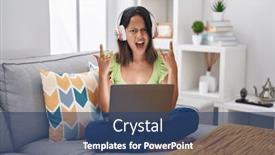  Presentation with rock music - 