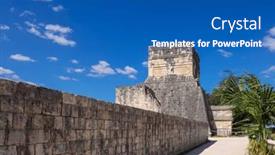  Presentation with mexico - Slide set featuring historic-chichen-itza-ruins background and a  colored foreground