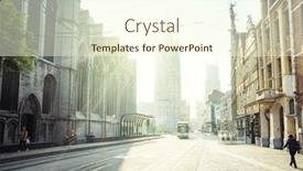  Presentation with belgium - Amazing presentation having historic houses in ghent belgium backdrop and a cream colored foreground