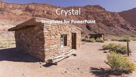  Presentation with recreation - Colorful slide set enhanced with historic lees ferry buildings near the colorado river at glen canyon national recreation area in arizona backdrop and a violet colored foreground