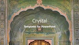  Presentation with city india - PPT layouts having historic-ornate-door-architecture background and a gray colored foreground