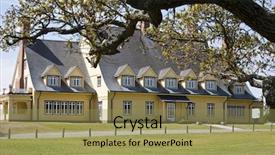  Presentation with north carolina - Colorful slide set enhanced with historic whalehead club in corolla backdrop and a yellow colored foreground