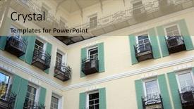  Presentation with area - PPT layouts having historical-area-of-kiev background and a coral colored foreground