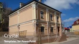  Presentation with area - Audience pleasing PPT theme consisting of historical-area-of-kiev backdrop and a violet colored foreground