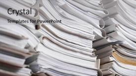  Presentation with archive - PPT theme having  background and a  colored foreground