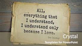  Presentation with russian historical - Beautiful slide deck featuring historical novel - top-30 the great russian writer backdrop and a coral colored foreground