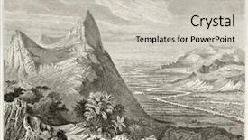  Presentation with old - Presentation theme having historical painting - irrawaddy valley old view burma background and a  colored foreground