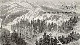  Presentation with nevada - PPT theme with historical painting - old illustration of sierra nevada background and a light gray colored foreground