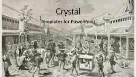  Presentation with history japanese - PPT theme featuring textile history - mitsui's silk storehouses japan created background and a light gray colored foreground