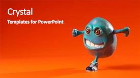  Presentation with easter - Beautiful presentation design featuring history cartoons - easter eggs run backdrop and a dark gray colored foreground