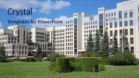  Presentation with independence - Audience pleasing slide set consisting of history ditadura - parliament building on the independence backdrop and a  colored foreground