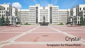  Presentation with independence - PPT layouts enhanced with history ditadura - parliament building on the independence background and a  colored foreground