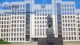  Presentation with independence - Beautiful slide set featuring history ditadura - parliament building on the independence backdrop and a teal colored foreground