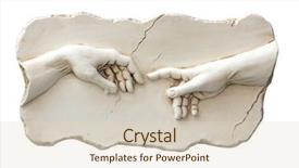  Presentation with history - Amazing presentation having history ditadura - sculpture of two hands backdrop and a lemonade colored foreground