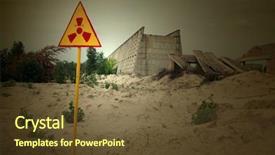  Presentation with decay - PPT theme with history economic - urban decay kiev ukraine background and a  colored foreground