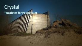  Presentation with decay - Beautiful slides featuring history economic - urban decay kiev ukraine backdrop and a  colored foreground