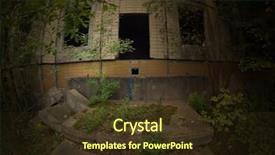  Presentation with decay - Cool new PPT theme with history economic - urban decay kiev ukraine backdrop and a  colored foreground