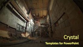  Presentation with decay - Cool new PPT layouts with history economic - urban decay kiev ukraine backdrop and a  colored foreground