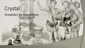  Presentation with explorer - Cool new slides with history florida - chief saturiwa shows to laudonnier backdrop and a light gray colored foreground