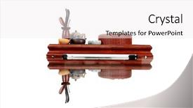  Presentation with tea japan - Cool new presentation theme with history furniture - traditional tea ceremony accessories japan backdrop and a  colored foreground