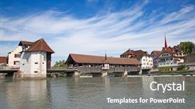  Presentation with old hawaii - Amazing PPT layouts having history habsburgs - bremgarten old town near zurich backdrop and a gray colored foreground