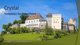  Presentation with switzerland - Slide deck consisting of history habsburgs - lenzburg castle near zurich switzerland background and a  colored foreground