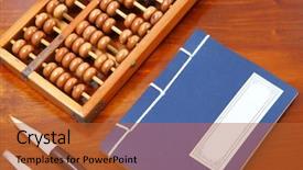  Presentation with medicina tradicional chinesa chinese herb - Slides enhanced with history math - chinese book abacus and writing background and a red colored foreground