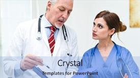  Presentation with history - Amazing presentation having history nursing - doctor talking to a nurse backdrop and a light blue colored foreground