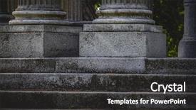  Presentation with greek columns - Audience pleasing PPT layouts consisting of history oflebanon - stairs greek-style columns corinthian capitals backdrop and a dark gray colored foreground