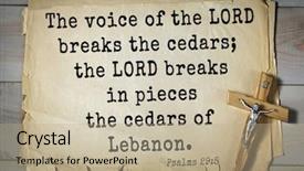  Presentation with bible psalms - Slide set enhanced with history oflebanon - top-1000 bible verses from psalms background and a mint green colored foreground