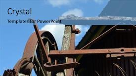  Presentation with farming - Theme with history peasant - ancient farming items south norway background and a  colored foreground