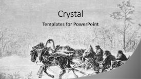  Presentation with engraving - PPT layouts featuring history peasnt - frost - 25 engraving background and a light gray colored foreground