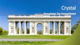  Presentation with czech republic - Audience pleasing slides consisting of history romanticismo - colonnade on reistna czech republic backdrop and a  colored foreground