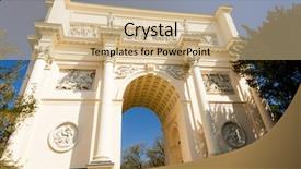  Presentation with hunting lodge - Slide deck enhanced with history romanticismo - hunting lodge rendezvous - temple background and a  colored foreground