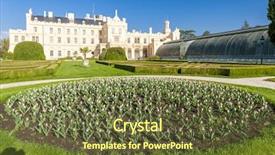  Presentation with history - Audience pleasing slide deck consisting of history romanticismo - lednice palace with garden czech backdrop and a  colored foreground