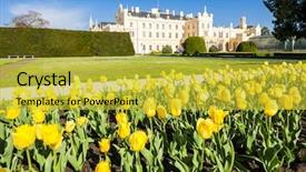  Presentation with history - Audience pleasing PPT layouts consisting of history romanticismo - lednice palace with garden czech backdrop and a  colored foreground