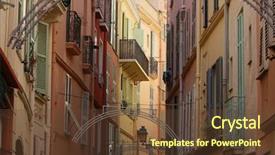  Presentation with jerusalem old city israel david - Amazing slide deck having history romanticismo - street old city backdrop and a  colored foreground