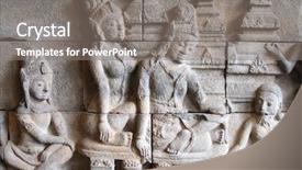  Presentation with slavery - Beautiful slides featuring close up of an aloe vera plant backdrop and a dark gray colored foreground