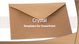  Presentation with victorian age - Colorful PPT theme enhanced with history victorian age - envelope about to be sent backdrop and a  colored foreground